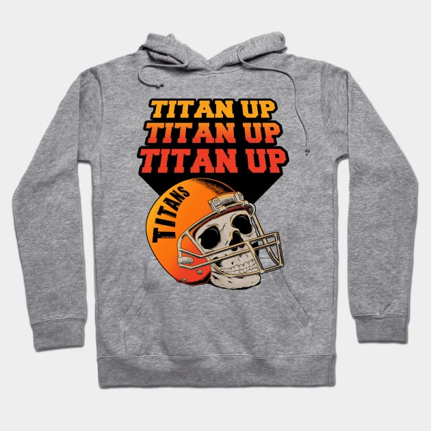 TITAN UP Hoodie by BURN444